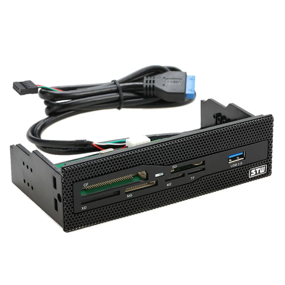Hetai Tech Hetai Tech STW-3061 5.25" 8-in-1 Card Reader USB 3.0 — product photo