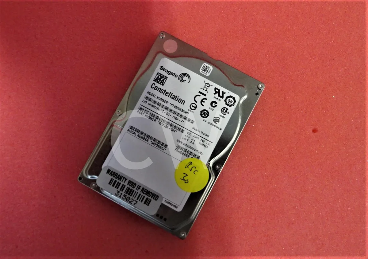 Seagate Seagate ST9500530NS 9FY156-004 500GB 7200RPM 2.5" SATA internal hard drive — product photo