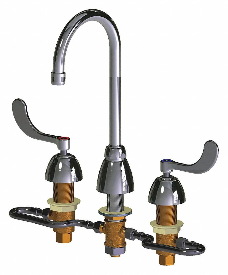 CHICAGO FAUCET COMPANY CHICAGO FAUCET COMPANY 786-HGN2AE35XKAB Gooseneck Faucet 6 — product photo