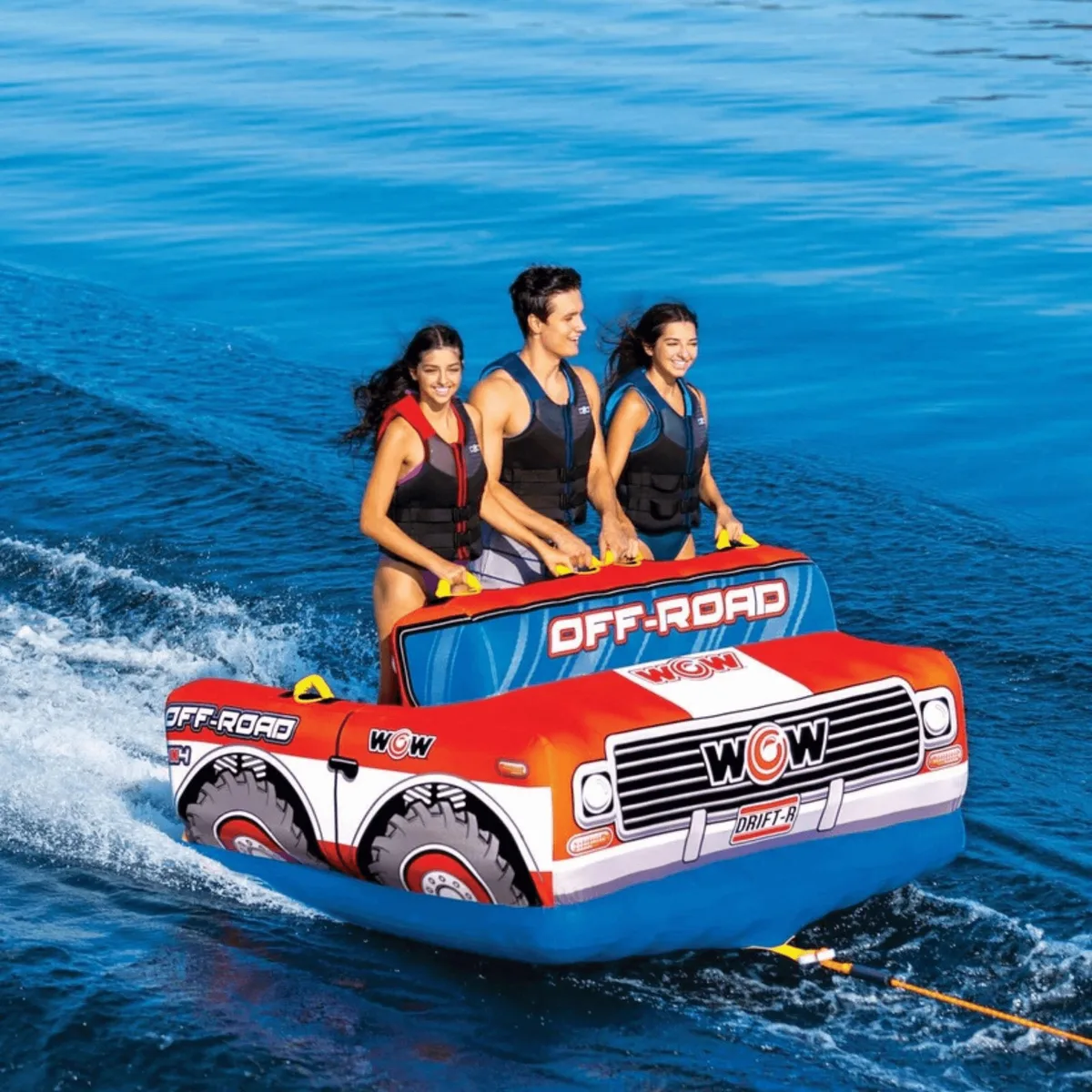 WOW Watersports WOW Watersports Off-Road Truck 3-Person Towable water sports gear — product photo