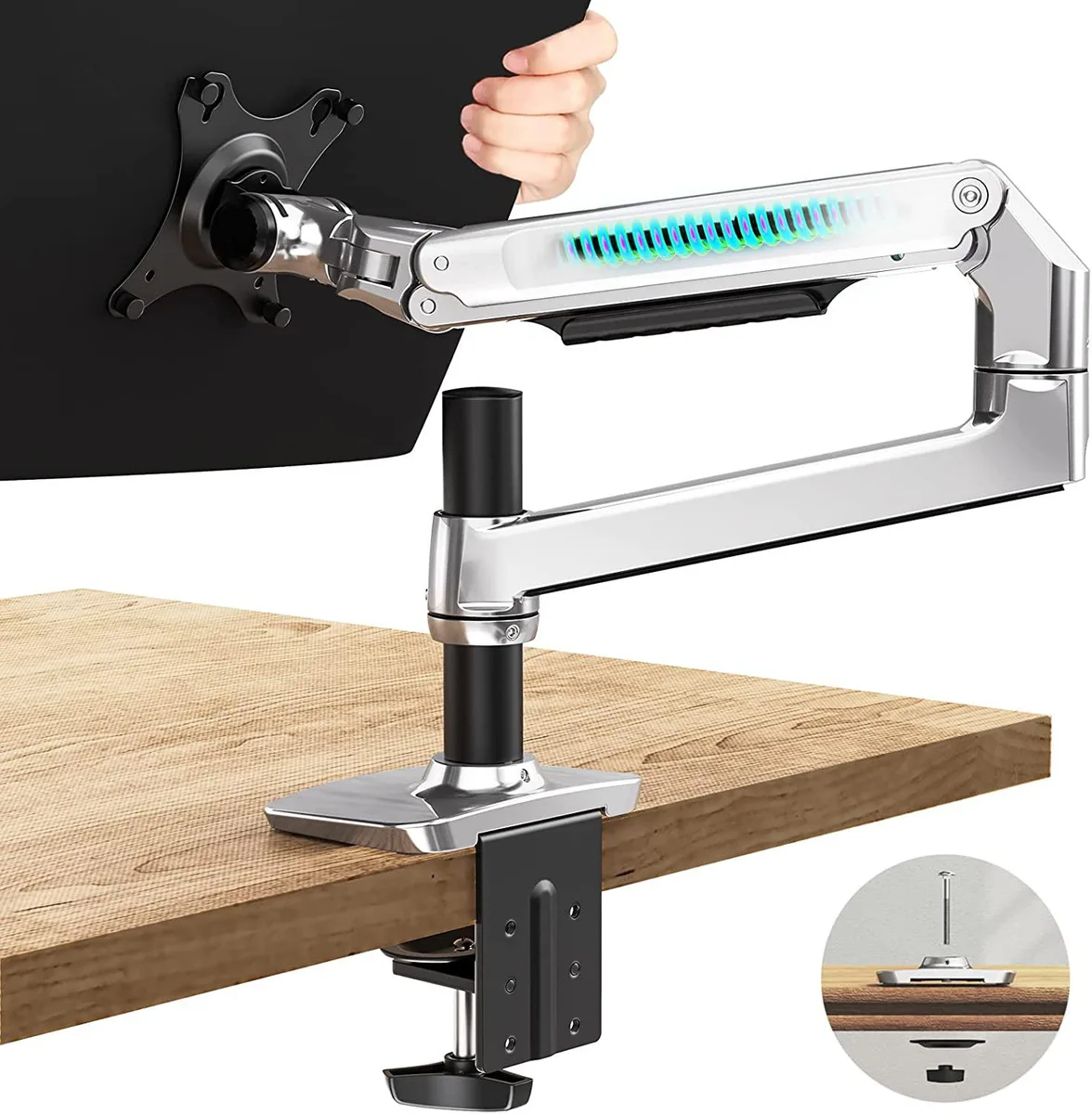 Winait Winait E6 Single Monitor Arm 13-34 Inch 7-25 lbs — product photo