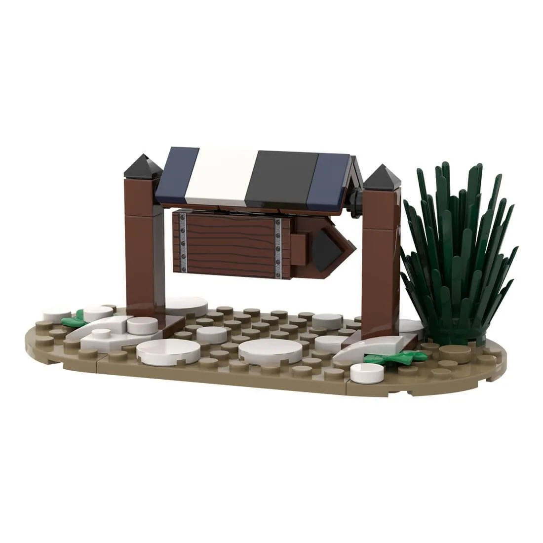 ZITIANYOUBUILD ZITIANYOUBUILD MOC-96288 Medieval Forgers Sign 53 Parts — product photo