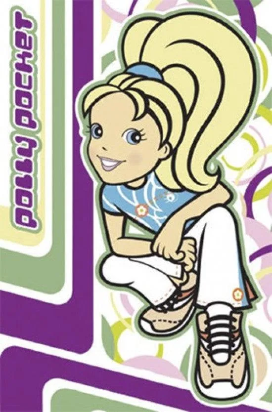 Polly Pocket poster print, 22 by 34 inches, paper finish