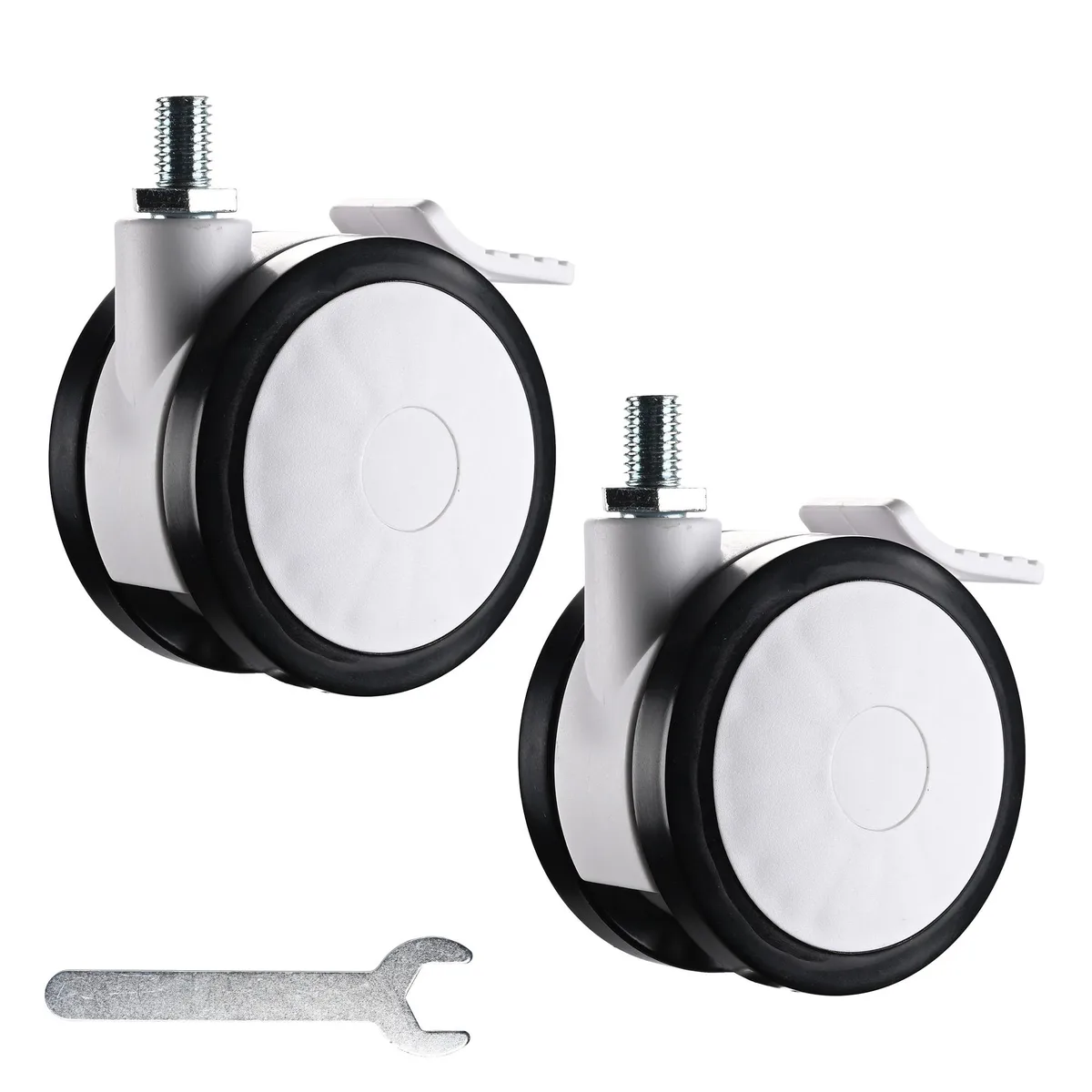 Yescom USA, Inc. Yescom USA, Inc. 41ACC001-WHEEL-S accessories - wheel 2 pack mute swivel casters with lock brake — product photo