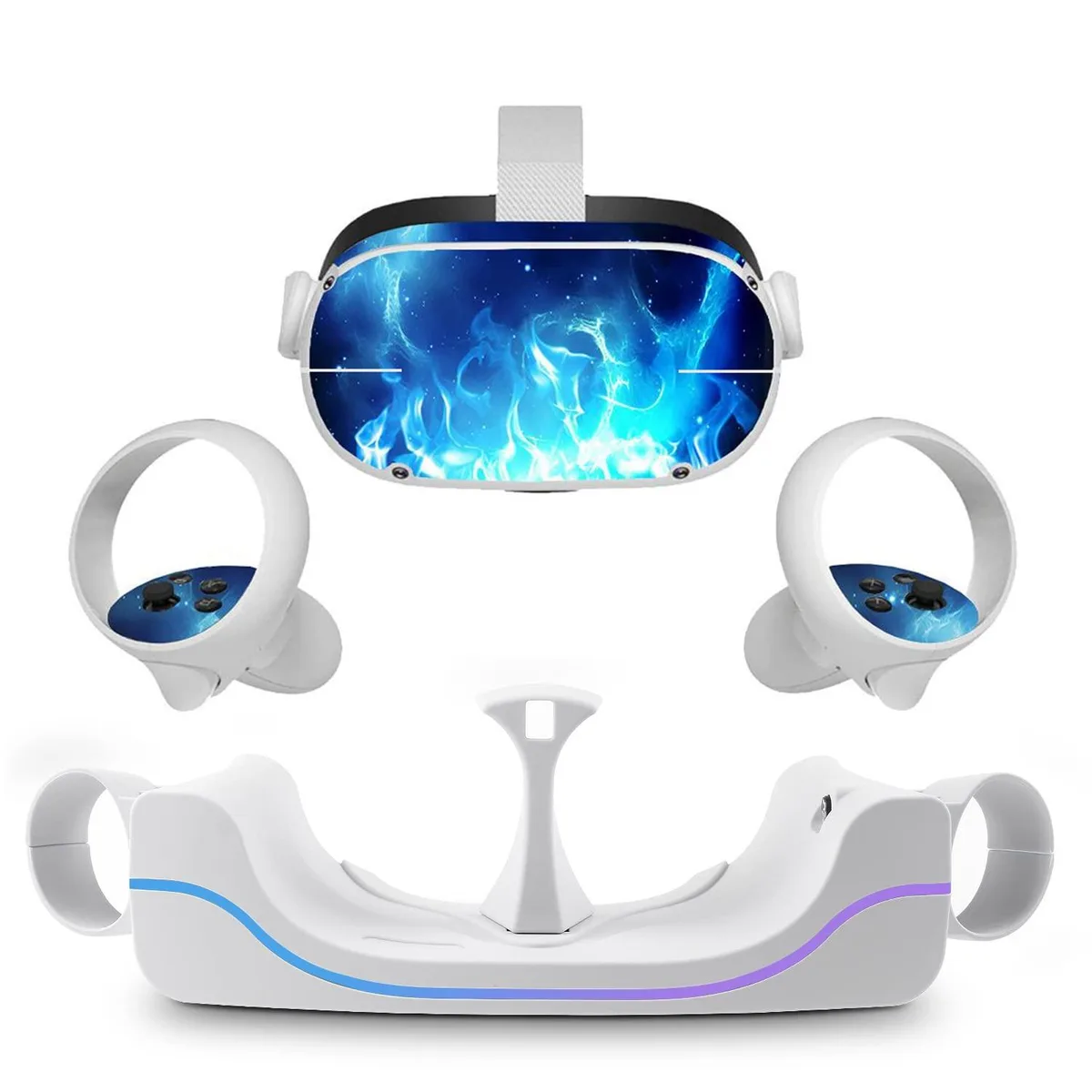 GCROWN GCROWN VR Accessory Charging Dock for Quest 2 White — product photo