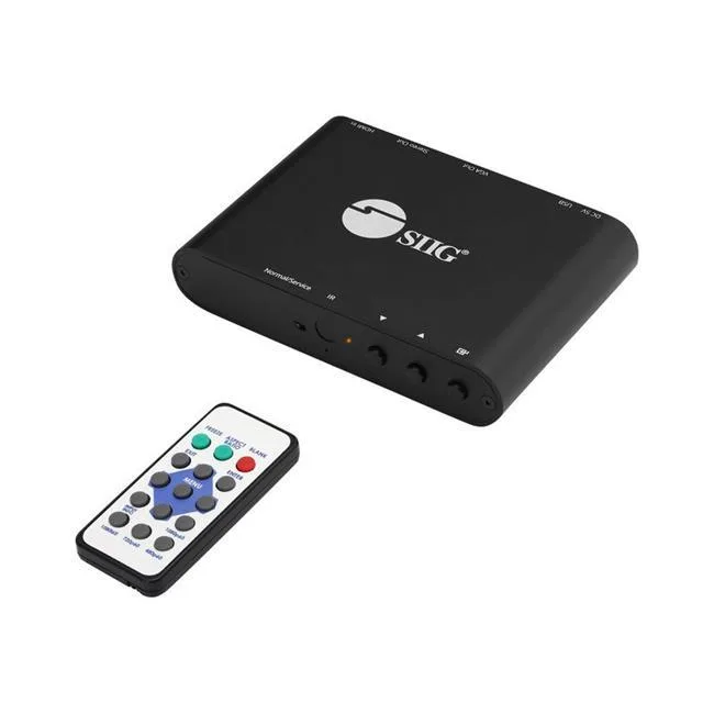 SIIG, Inc SIIG, Inc CE-H24R11-S1 HDMI to VGA &amp; Audio Scaler Converter tv accessory — product photo