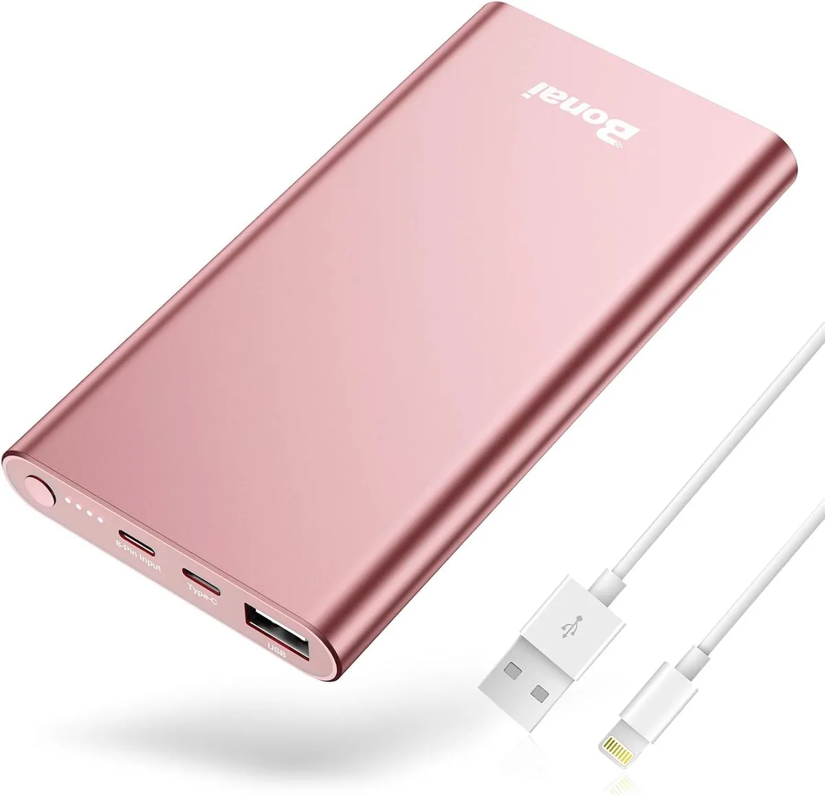 WOOJONG WOOJONG 12 000mAh Power Bank Pink — product photo
