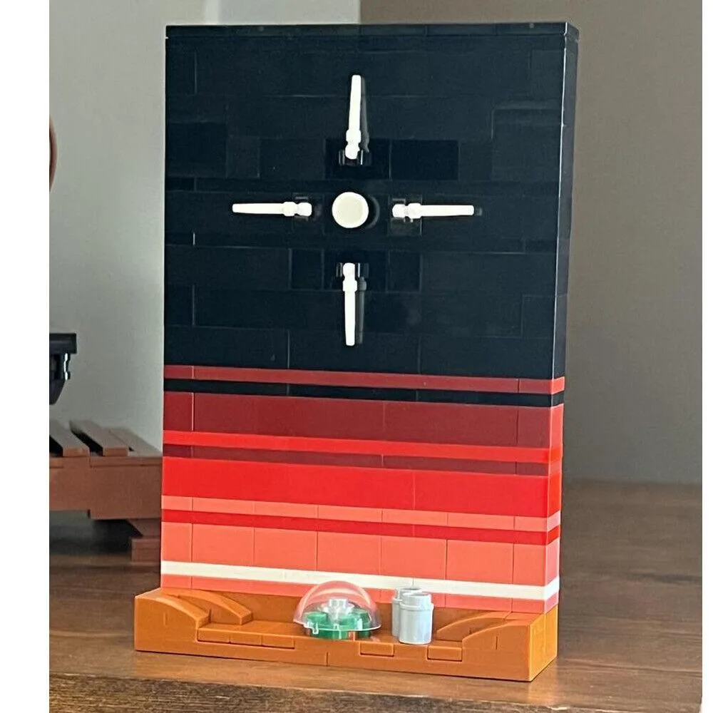 ZITIANYOUBUILD ZITIANYOUBUILD MOC-147670 3D Postcards Home Art Model 185 Parts — product photo