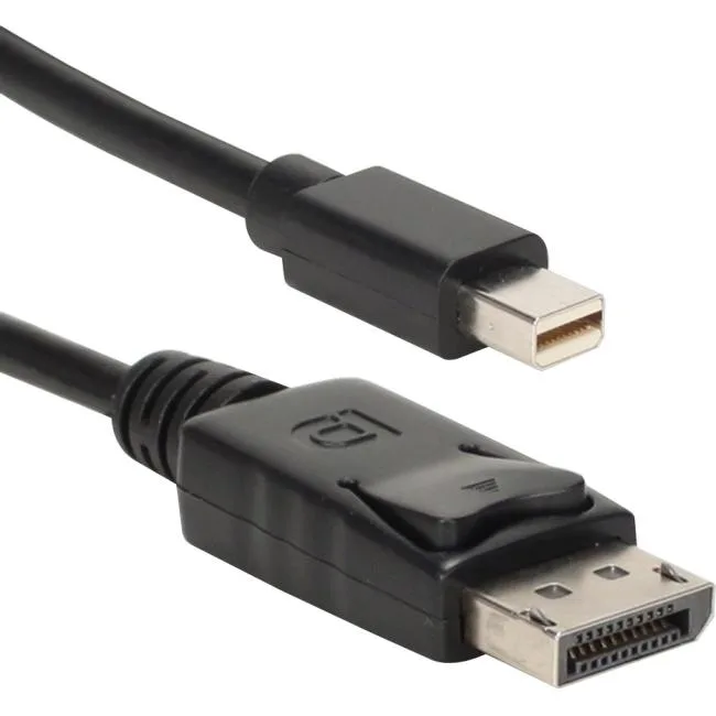 QVS QVS MDPDP-2MBK 2M Mini DisplayPort to DisplayPort svga cable — product photo