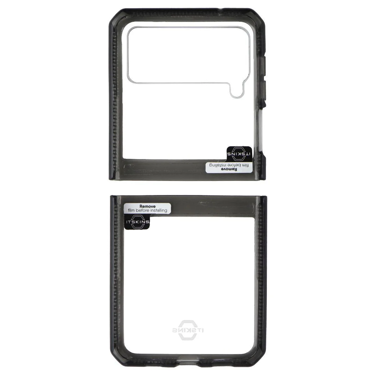 ITSKINS ITSKINS Hybrid Clear Case Samsung Galaxy Z Flip3 Smoke/Clear — product photo
