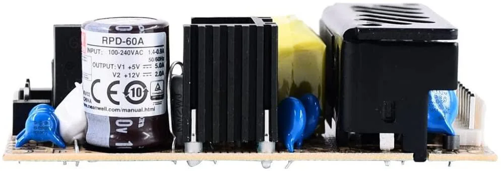myVolts myVolts RPD-60A 60W dual output power supply 5V 12V 24V — product photo