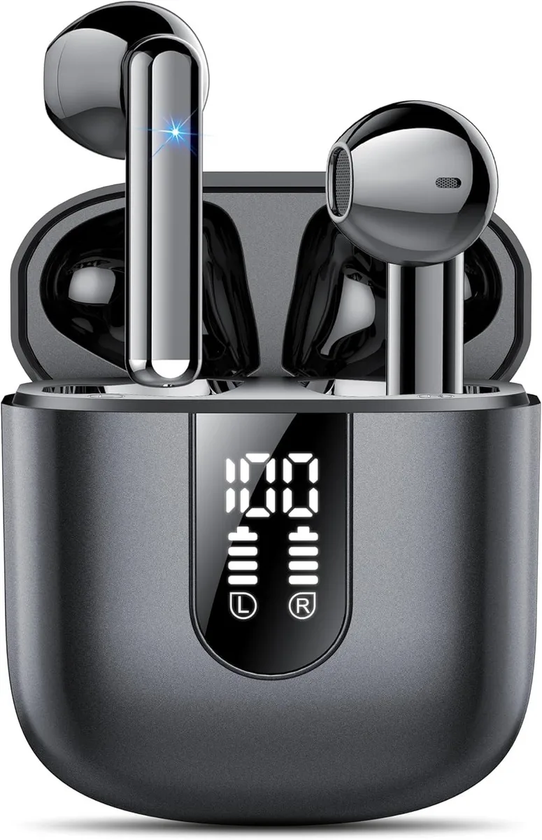 No Sew No Sew BD86 Bluetooth 5.4 Earbuds 14.2mm 30H Black — product photo