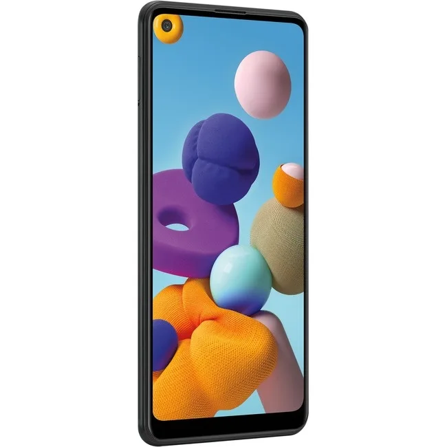 SAMSUNG SAMSUNG SM-A215UZKAXAA Galaxy A21 32GB Black cell phones - unlocked — product photo