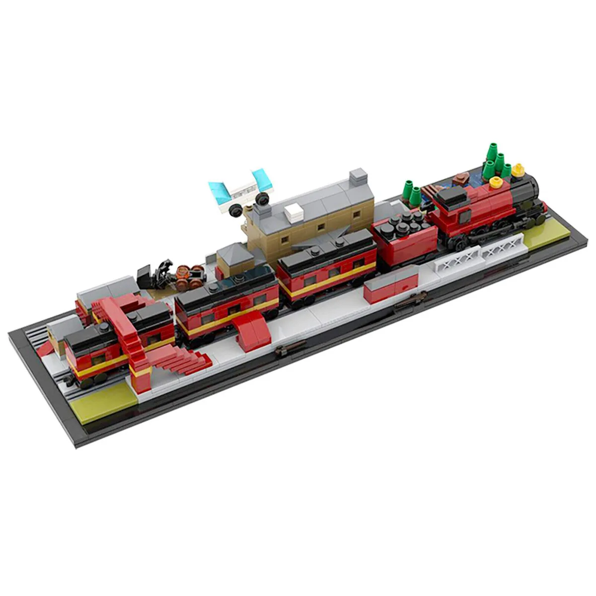 ZITIANYOUBUILD ZITIANYOUBUILD MOC-31632 Train Station 706 Pieces — product photo