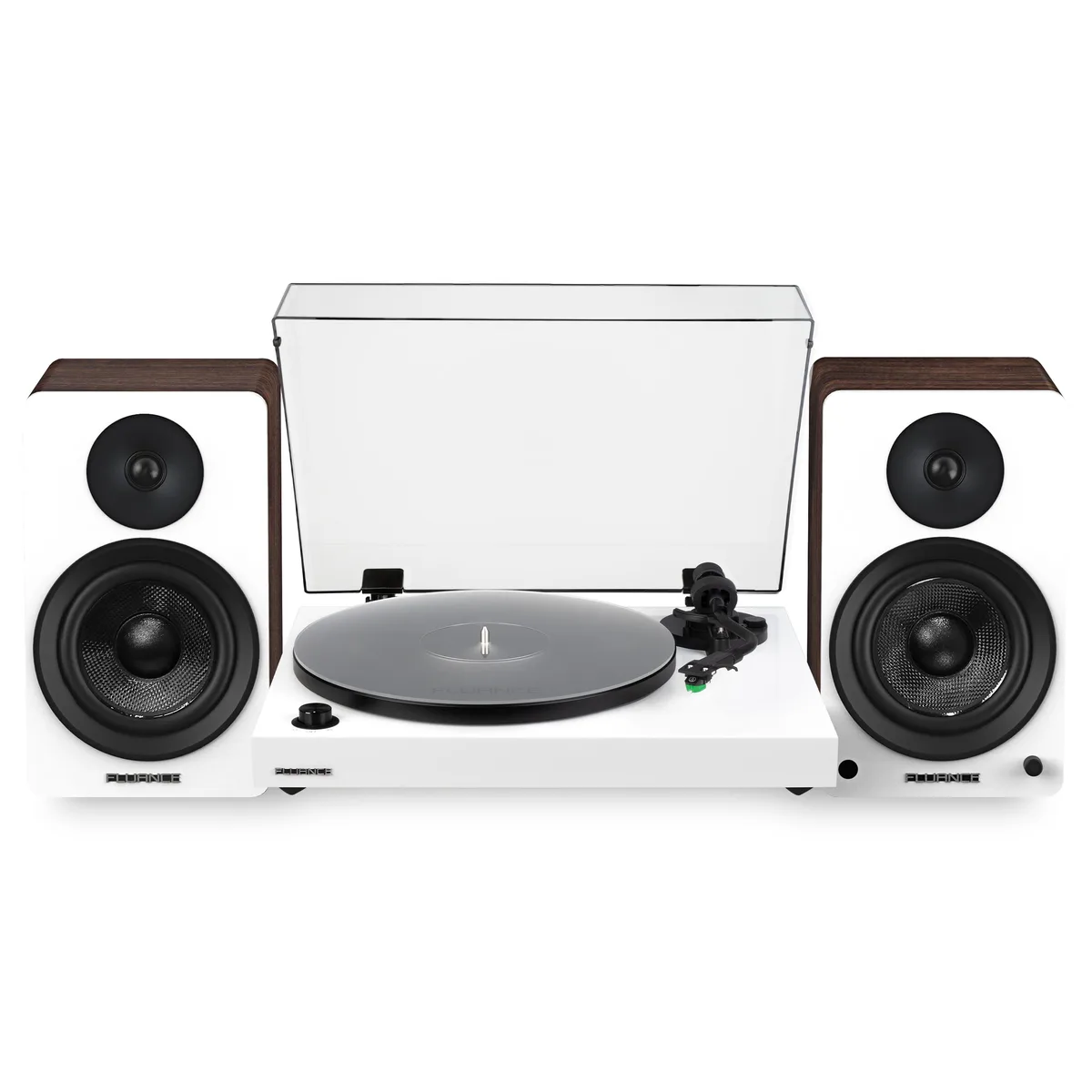 Fluance Fluance RT81+ Turntable &amp; Ai61 6.5" Speakers Bundle White — product photo
