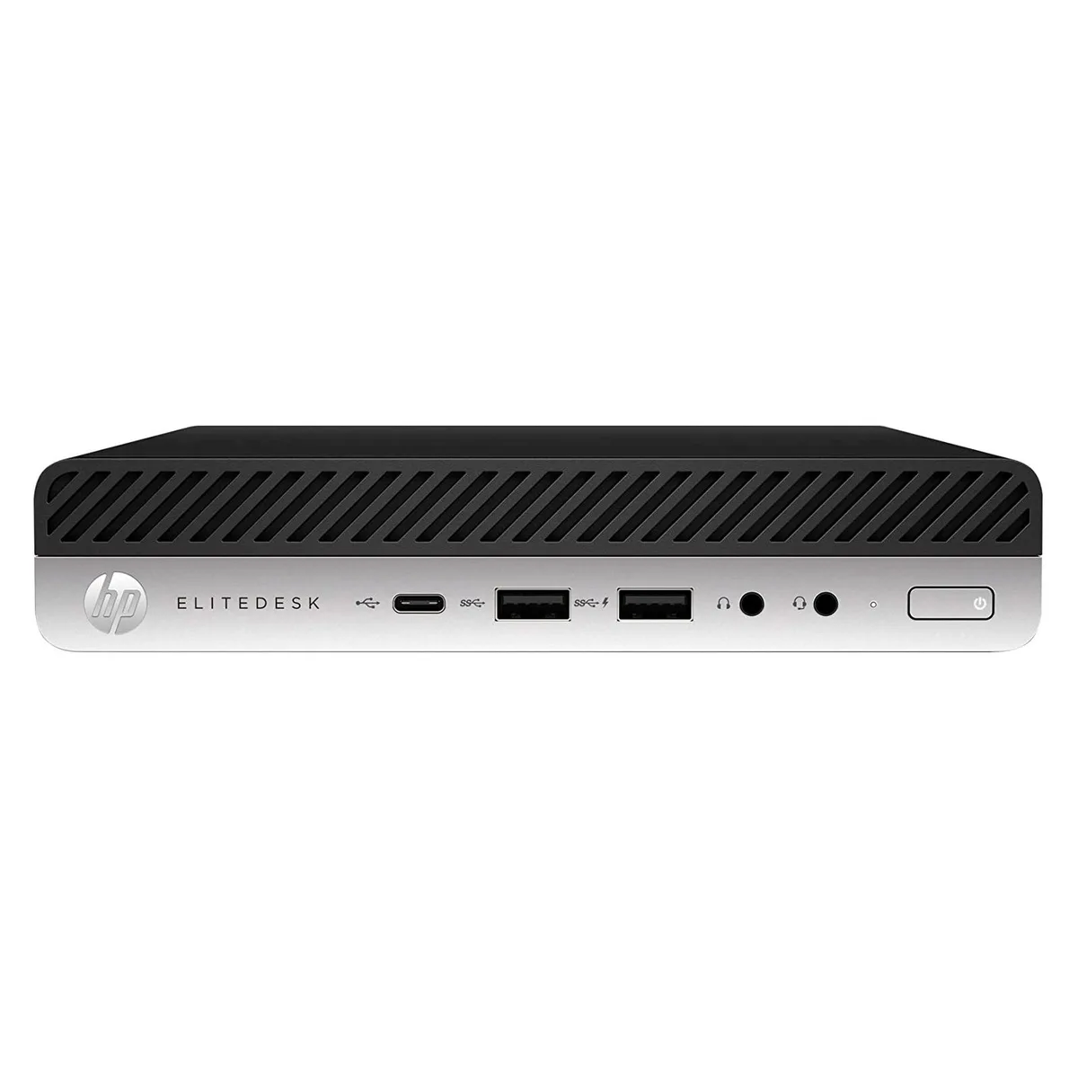 HP HP EliteDesk 800 G3 Mini desktop PC i5-7500T 2.7 GHz 8 GB 256 GB NVMe Win 10 Pro 64-bit — product photo