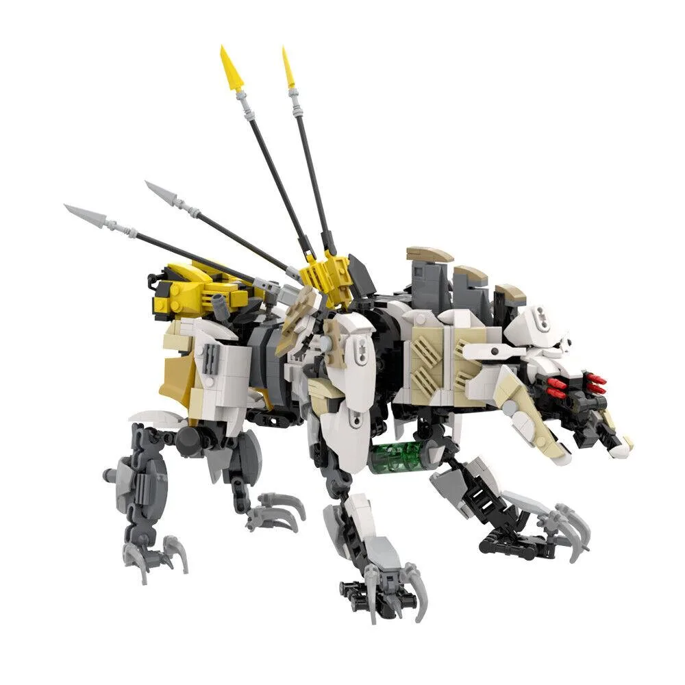 ZITIANYOUBUILD ZITIANYOUBUILD Sawtooth Machine Game Monster 1040 Pieces Building Set — product photo