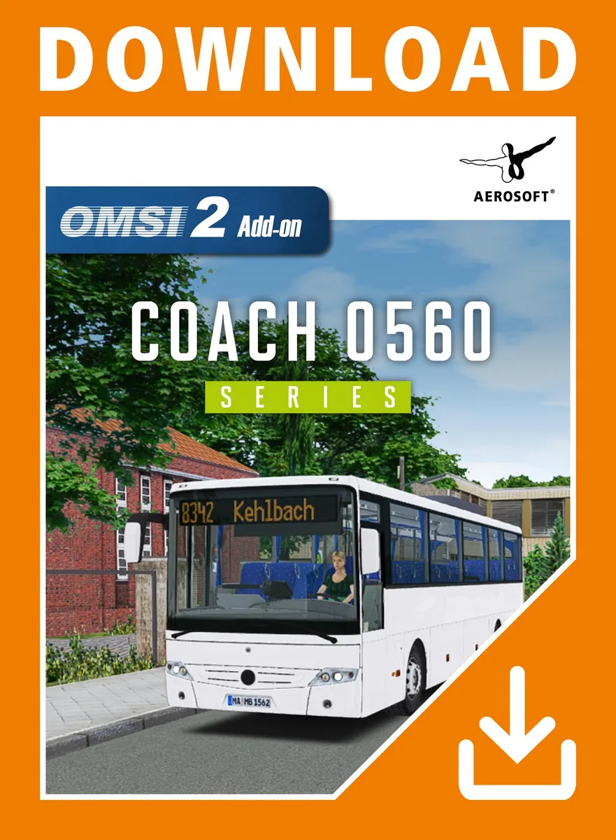 Aerosoft GmbH Aerosoft GmbH 74942 OMSI 2 Add-on Coach O560 Series downloadable game — product photo