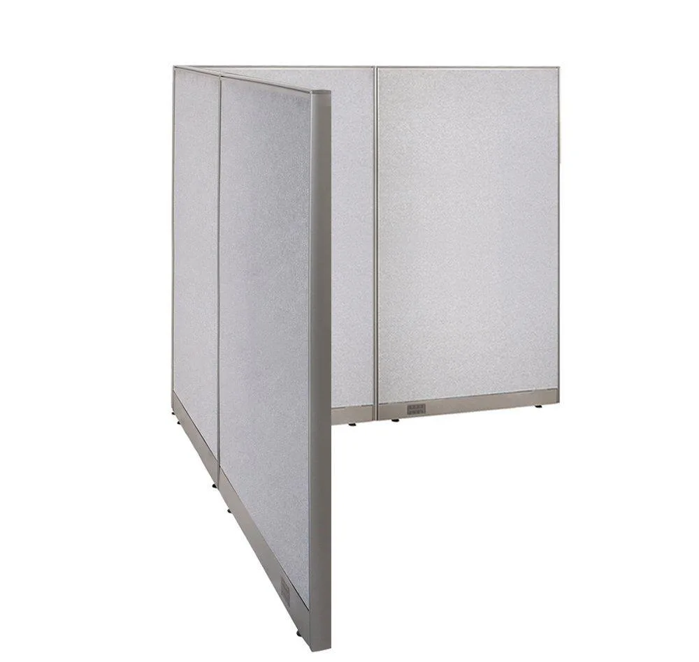 GOF GOF L-Shaped Partition Set 84"D x 96"W x 72"H office furniture — product photo
