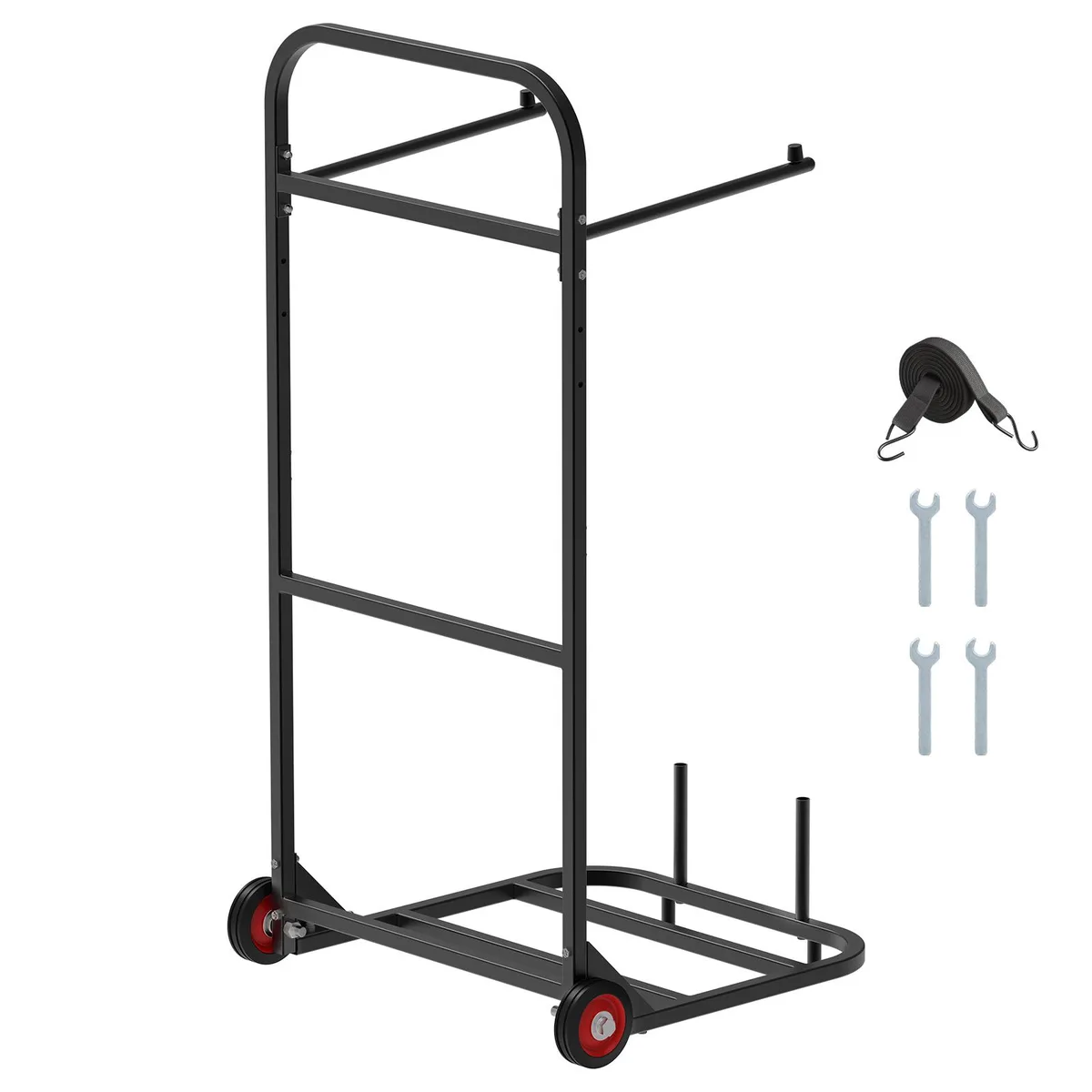 VEVOR VEVOR Folding Chair Cart 100 lbs 10 Chairs Matte Black VV46 — product photo