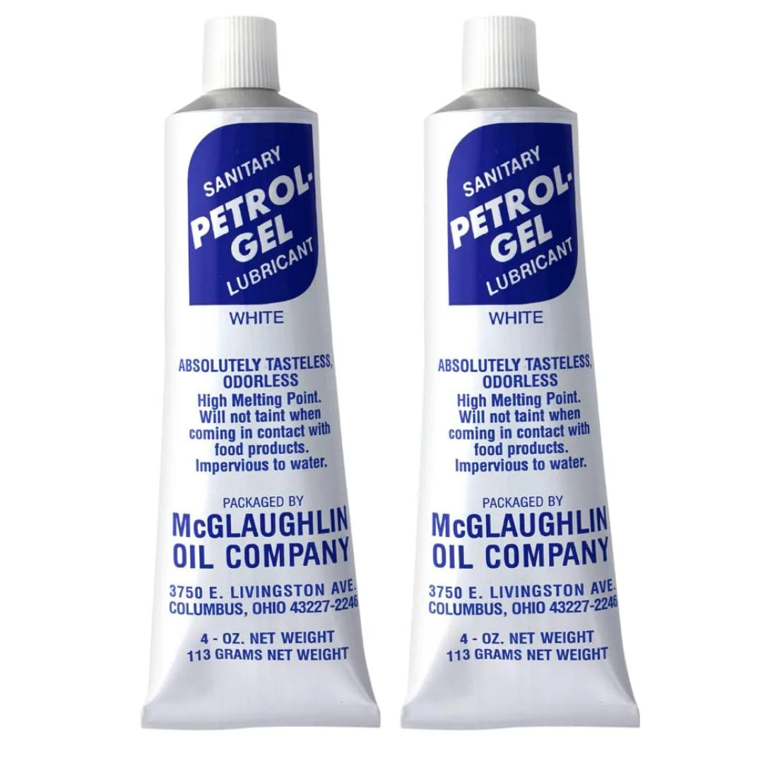  Petrol-Gel Food Grade Grease NSF 2 Pack 4 oz Tubes — product photo