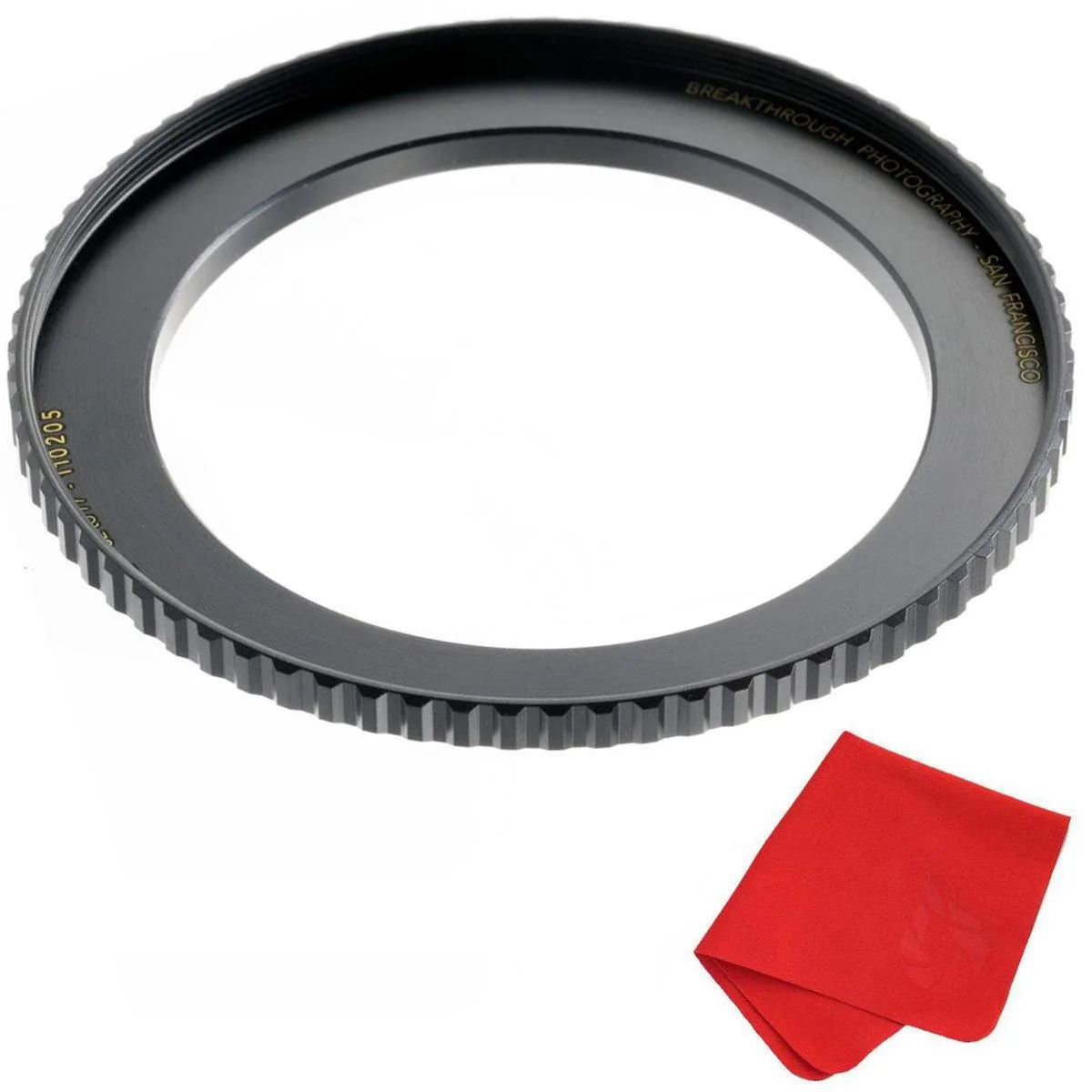 Breakthrough Photography Breakthrough Photography 46mm to 49mm CNC Brass Step-Up Ring camera accessory — product photo