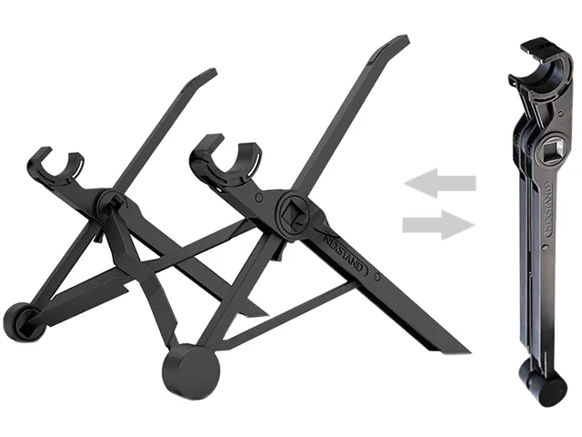 Corn Electronics Corn Electronics Laptop Stand 17'' 10Kg 7 Level Adjustable 240g Black — product photo