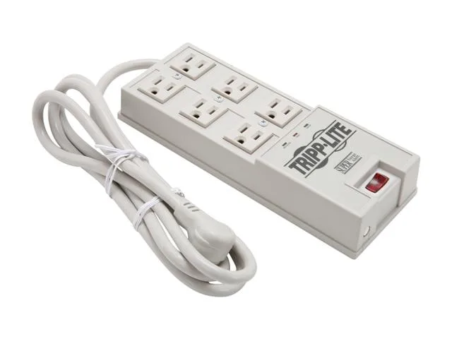 Tripp Lite Tripp Lite TR6 6-outlet surge protector 6 ft 2420 J 1800 W 120 V — product photo
