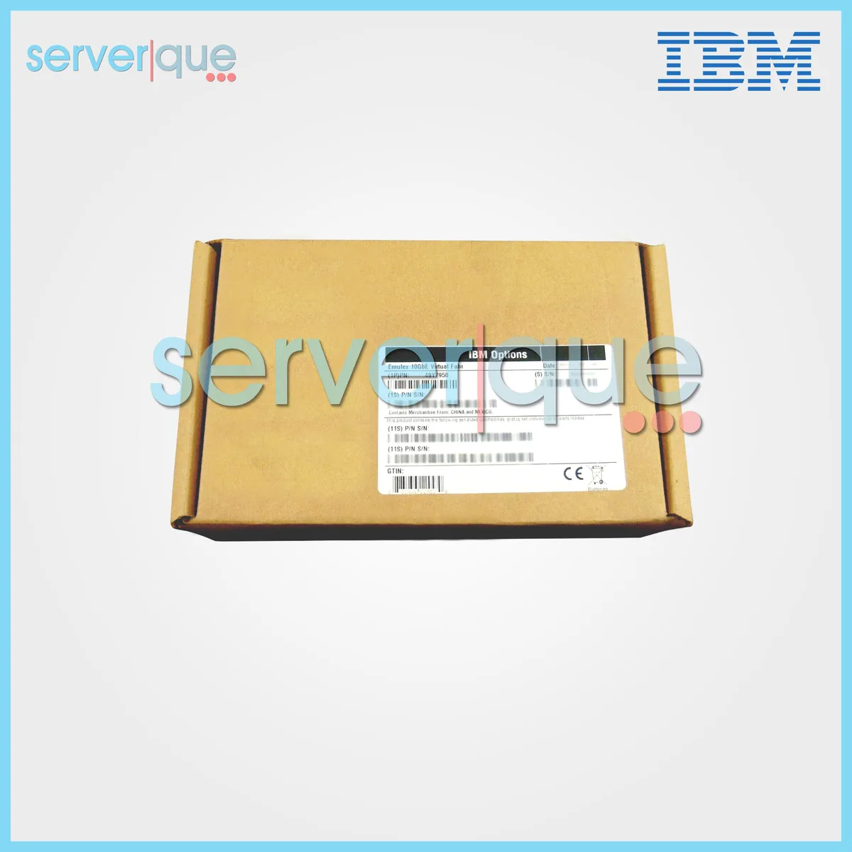 IBM IBM Emulex 10GbE Dual Port PCI Express 2.0 x8 Virtual Fabric Adapter network card 49Y7950 — product photo