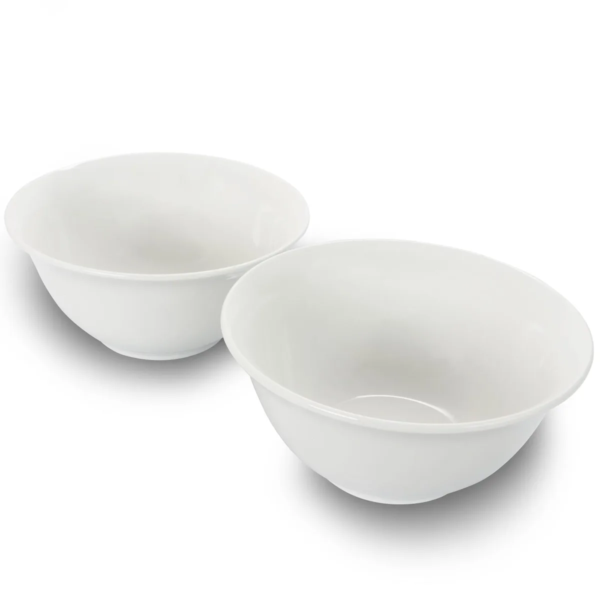 Gibson Home Gibson Home 510110993M 7.5" Ceramic Dining Bowl Set 2pcs White — product photo