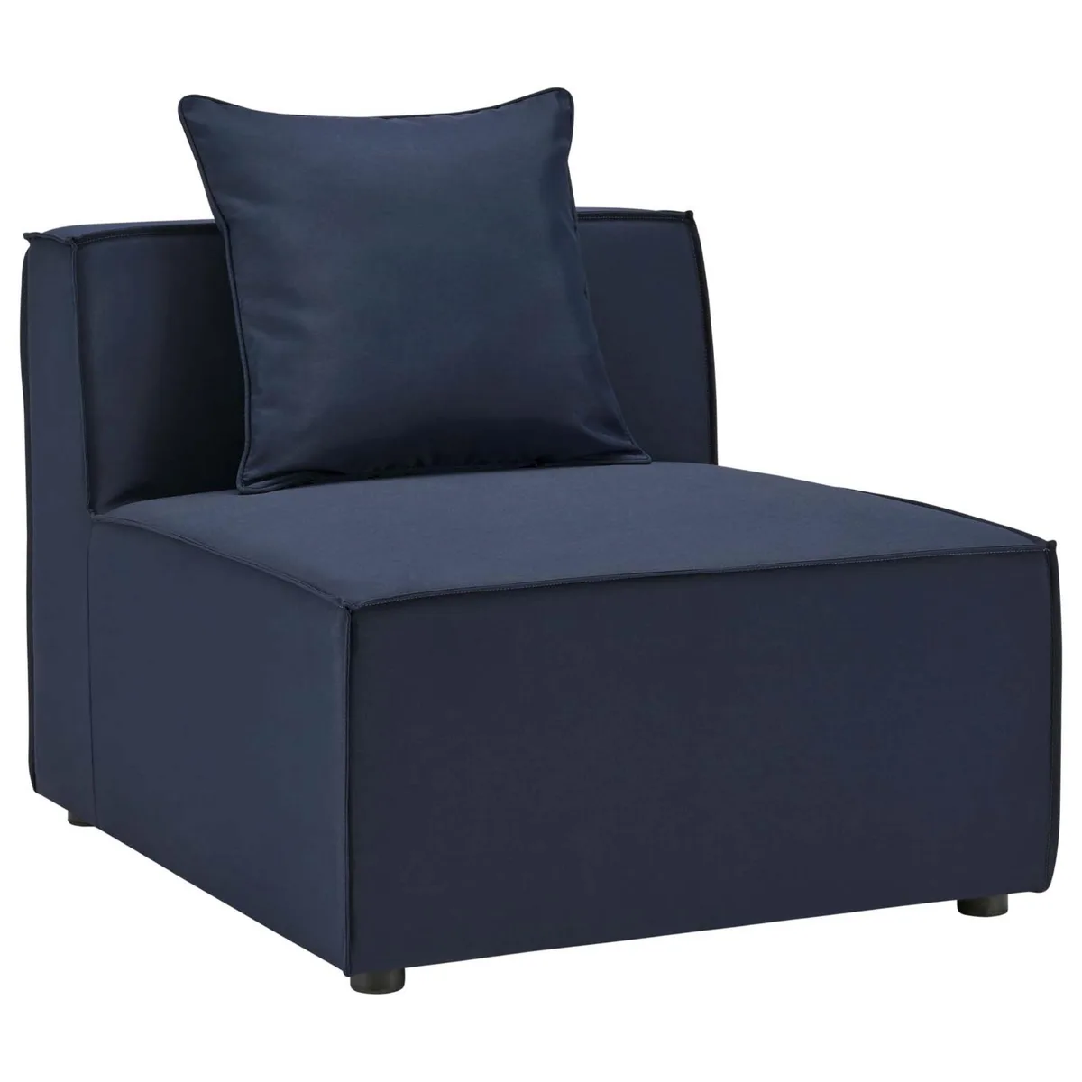 Modway Furniture Modway Furniture Saybrook Outdoor Patio Armless Chair Navy Blue — product photo