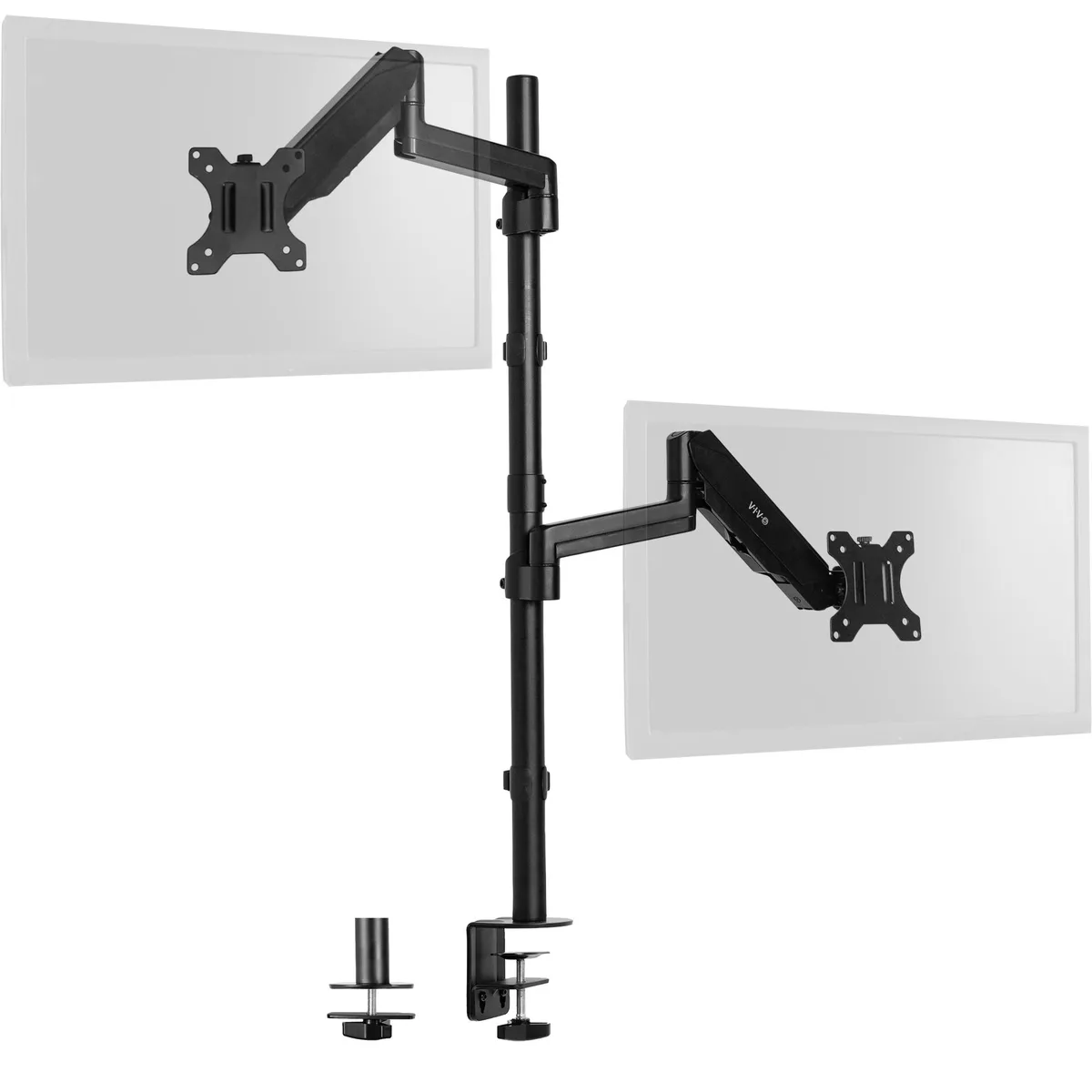 VIVO VIVO Extra Tall Dual 17-32" Mechanical Spring Desk Mount — product photo