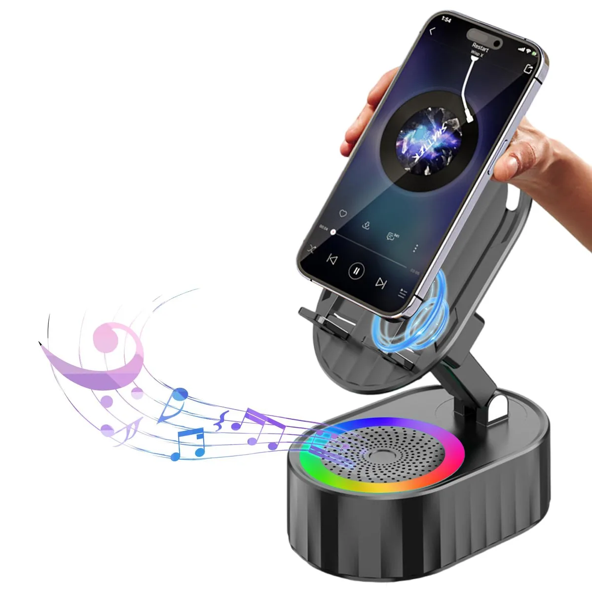 AKLLCCR ZJ-016 5.1 Bluetooth 5.3 portable speaker — product photo