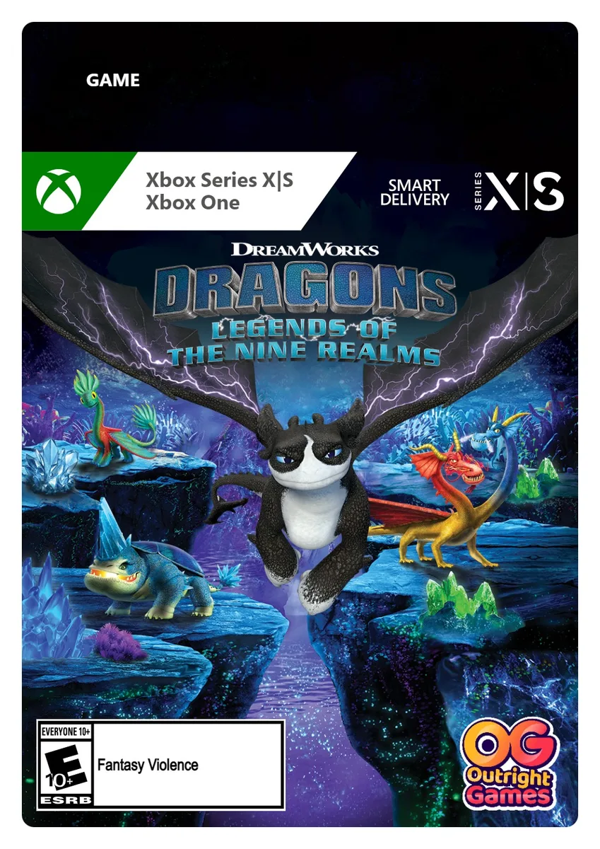 Outright Games Outright Games G3Q-01329 DreamWorks Dragons Legends of the Nine Realms downloadable game — product photo