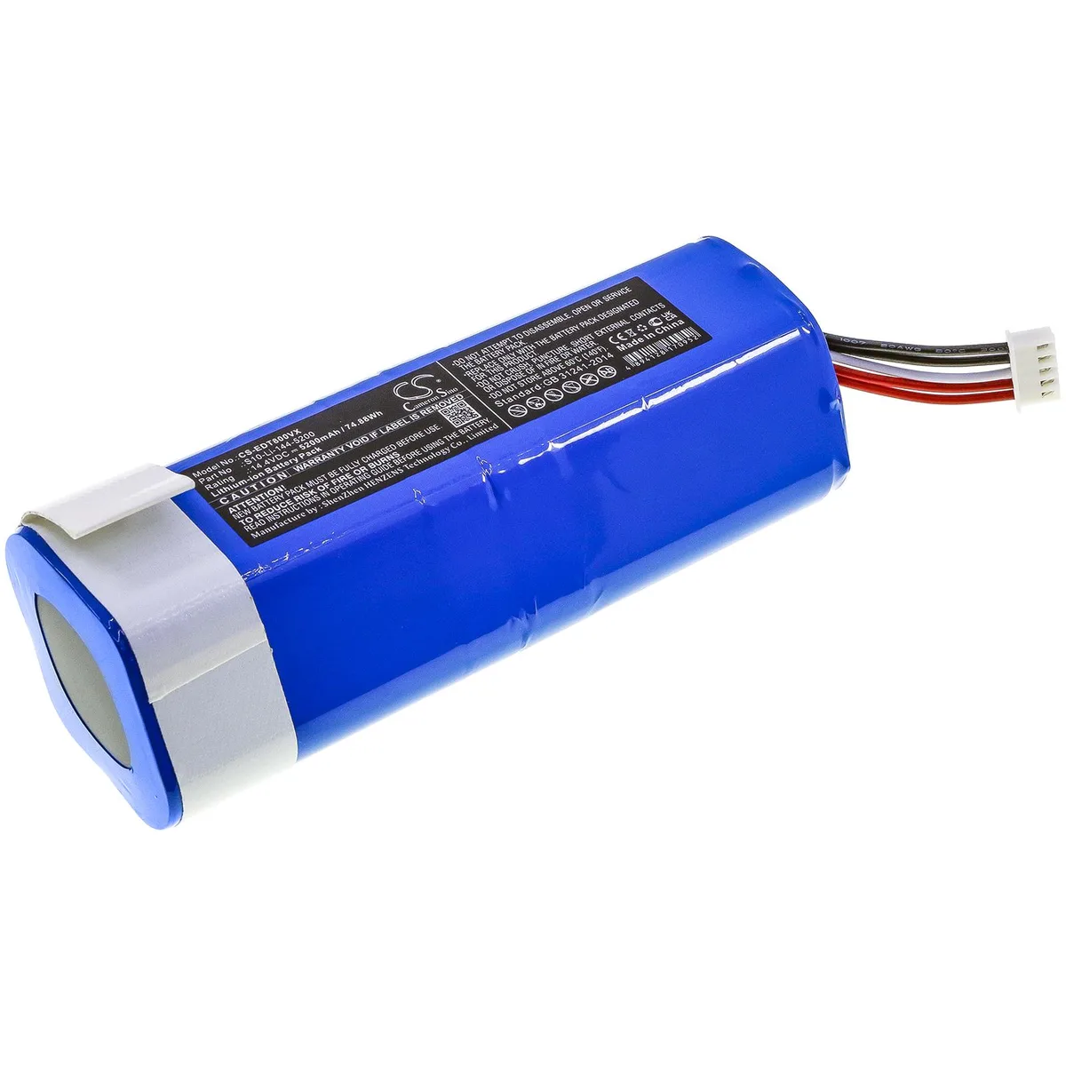 Estry Estry 5200mAh 14.4V Li-ion Battery for Deebot Ozmo 950 T8 AIVI X1 TURBO — product photo