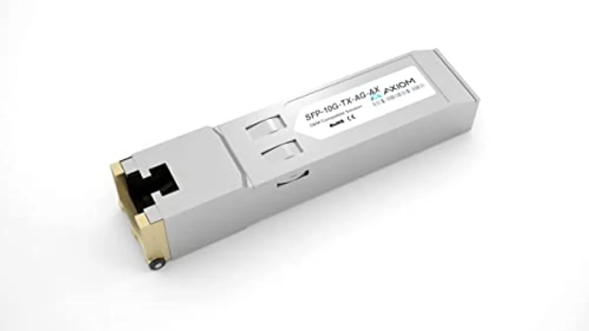 Axiom Axiom SFP-10G-TX-AG-AX 10GBASE-T SFP+ transceiver RJ-45 30m — product photo