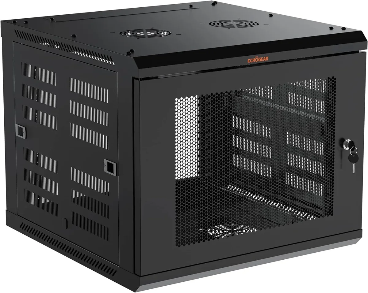 ECHOGEAR ECHOGEAR 9U Enclosed Wall Mount Server Rack 600mm Depth — product photo