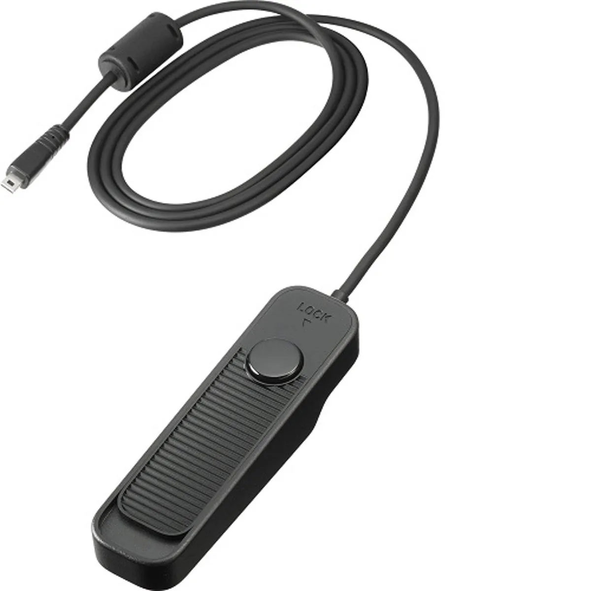 Sigma CR-31 cable release with short coiled cord and plunger button