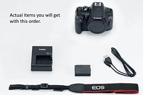 Canon Canon EOS Rebel T6 1300D DSLR Camera Body Only International Version — product photo