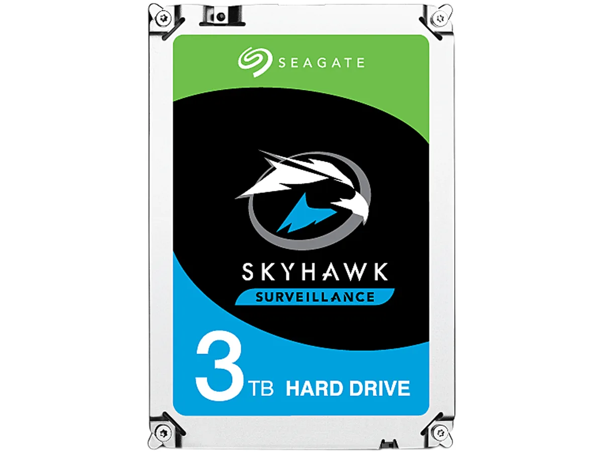 Seagate Seagate SkyHawk ST3000VX010 3TB 3.5" SATA 6.0Gb/s 64MB internal hard drive — product photo
