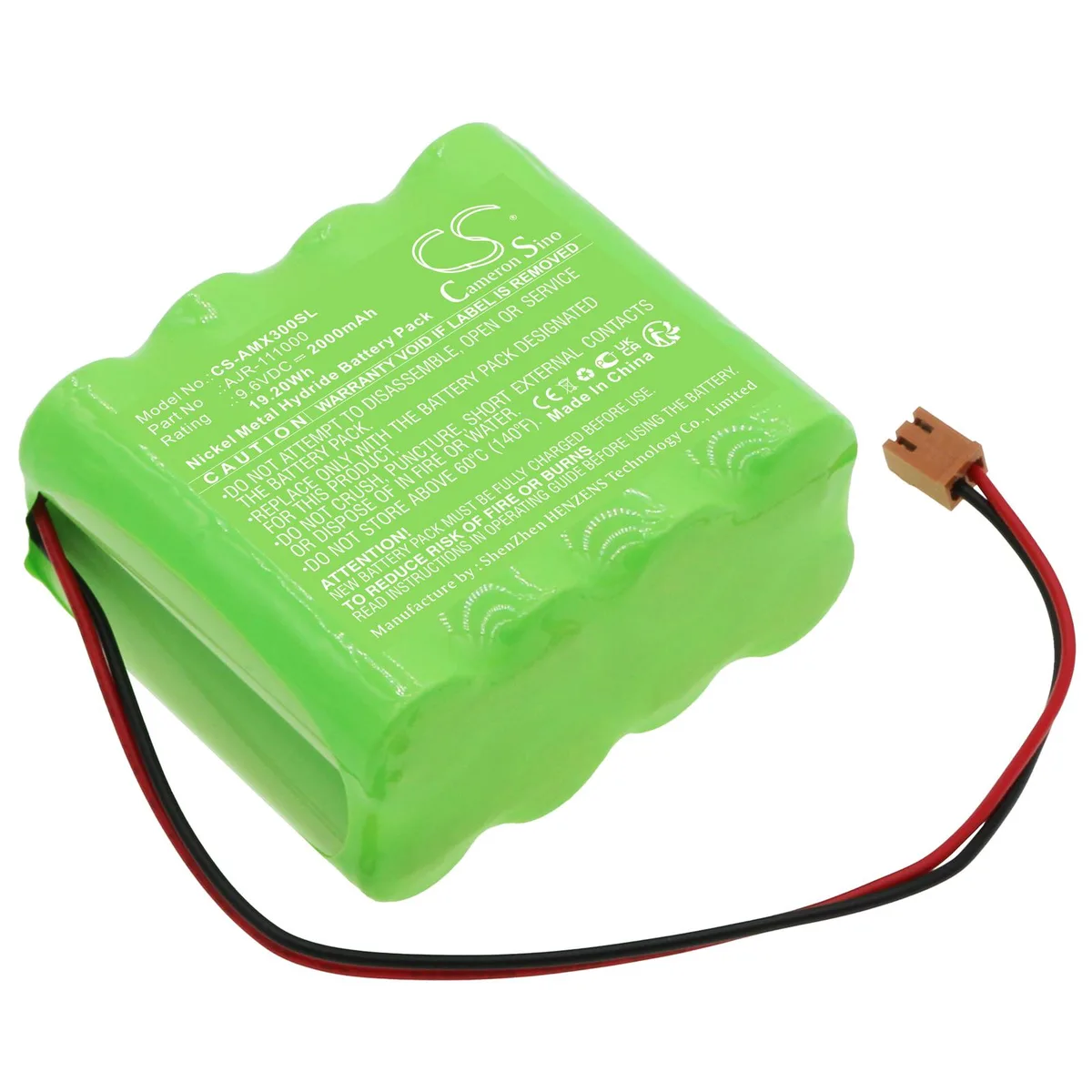 Estry Estry PIX-3000 9.6 V 2000 mAh standard battery — product photo