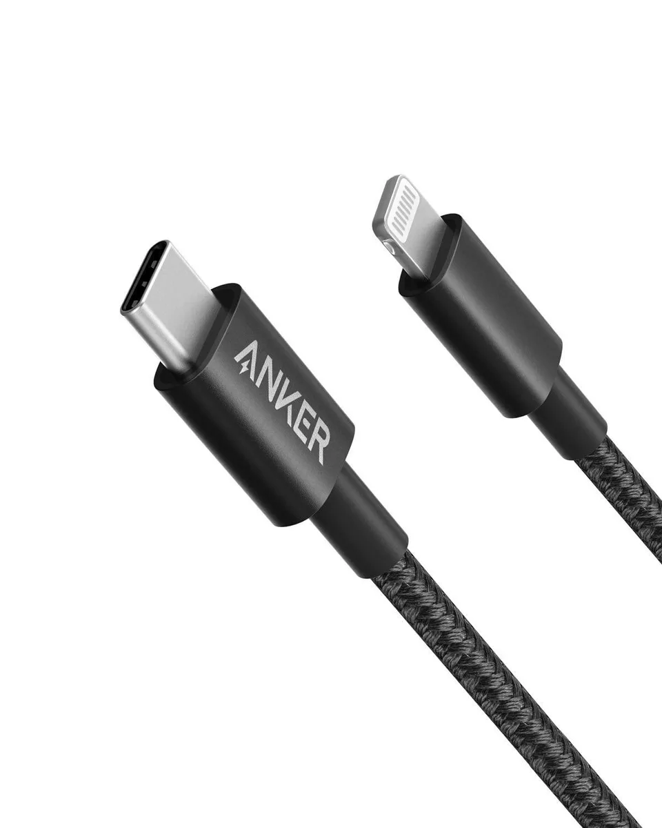 MCHOSE MCHOSE USB-C to Lightning Cable 6 ft Black — product photo