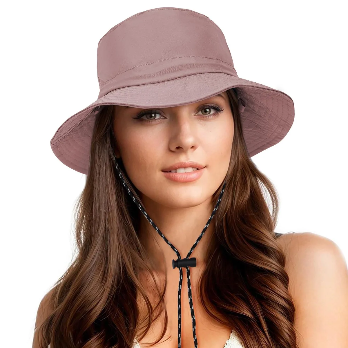  Waterproof Bucket Hat UPF 50+ Black One Size DUZZH49470B006DU — product photo