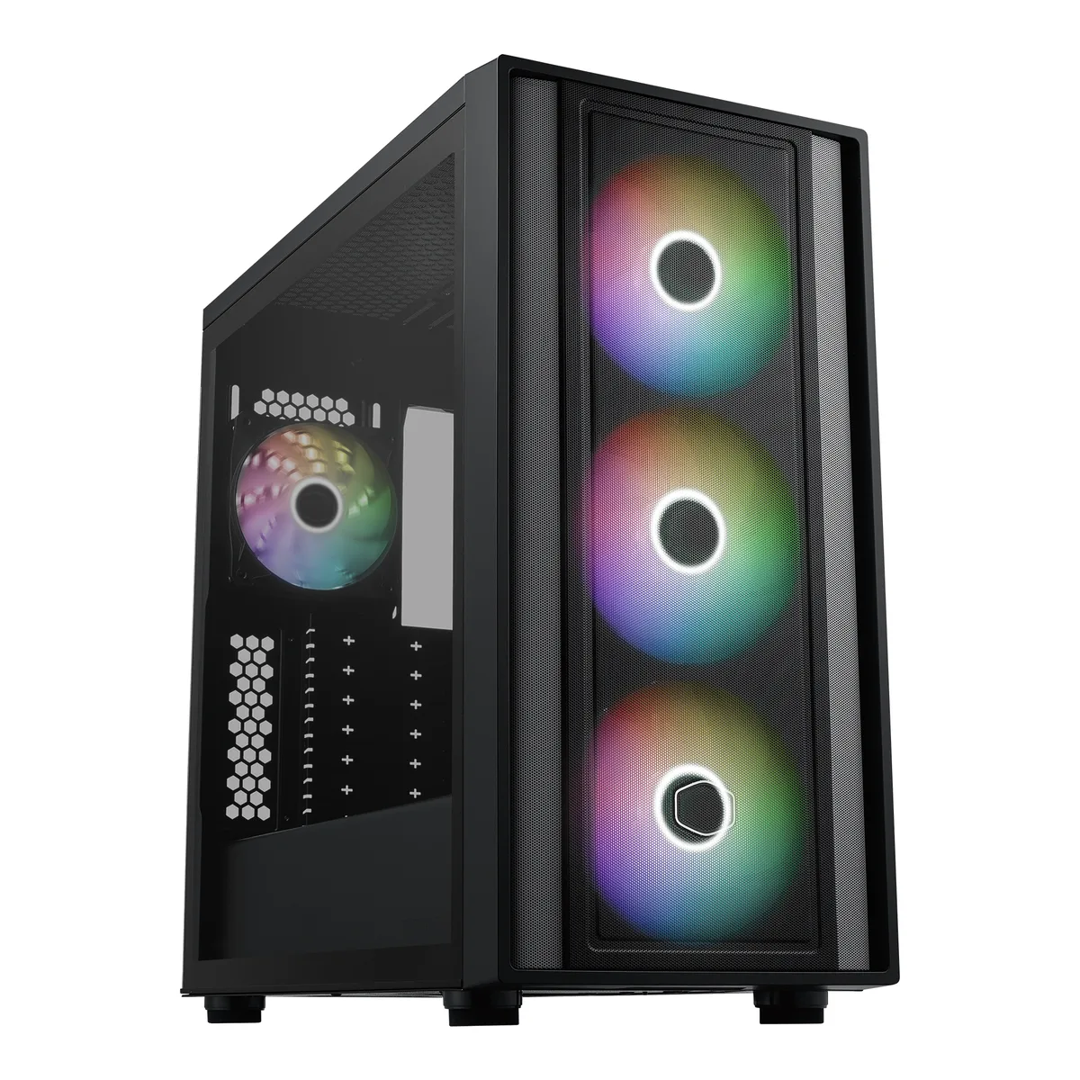 Cooler Master Cooler Master MB600-KGNN-S00 MasterBox 600 ATX Mid-Tower PC Case Black — product photo