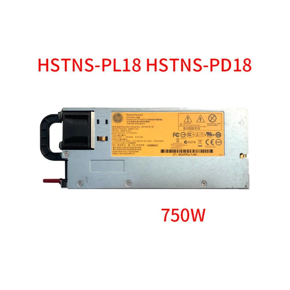 Ruth's sister Ruth's sister 12V 62A 750W server power supply for HP DL380G6 DL380G7 — product photo