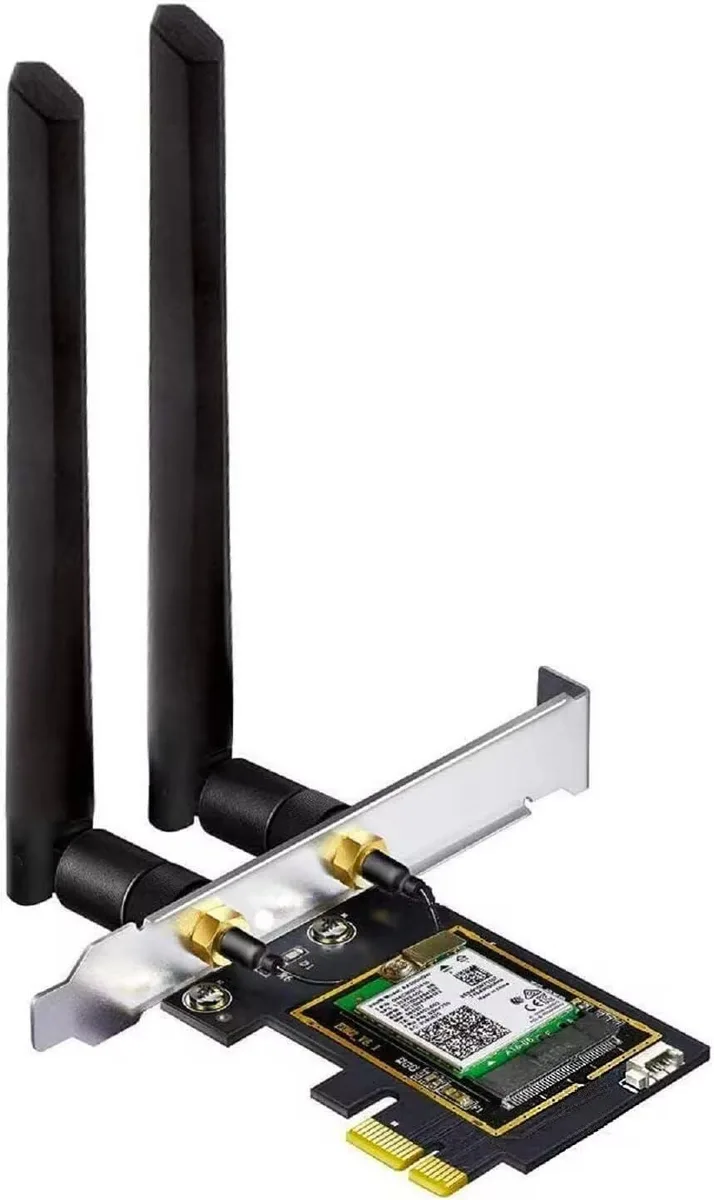 Avantalk Avantalk WiFi 6E AX5400 PCIe Card (Intel AX210) Bluetooth 5.3 — product photo