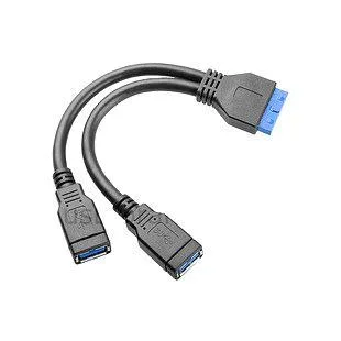 ModMyMods ModMyMods MOD-0085 USB 3.0 19-Pin to 2x USB 3.0 Adaptor — product photo
