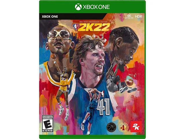 2K GAMES 2K GAMES NBA 2K22 75th Anniversary Edition 57773 xbox one video game — product photo