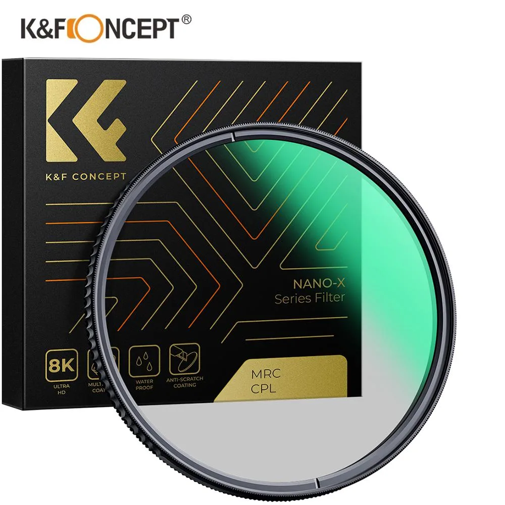 K&amp;F Concept K&amp;F Concept 43mm Circular Polarizer Filter Nano-X Series B270 — product photo