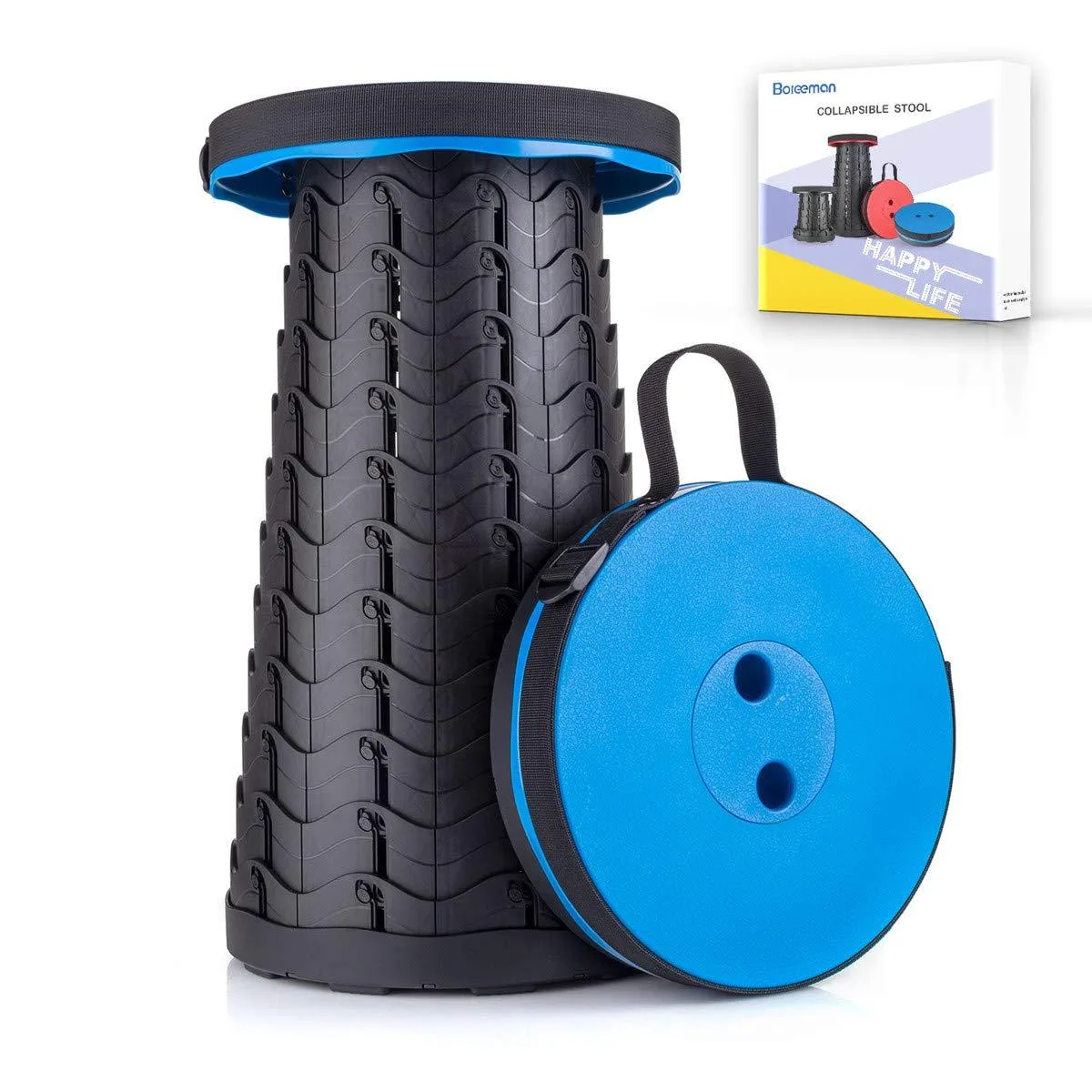  Baldwin BRMDZ Telescopic Stool 400lb Blue 9.84in 17.72in — product photo